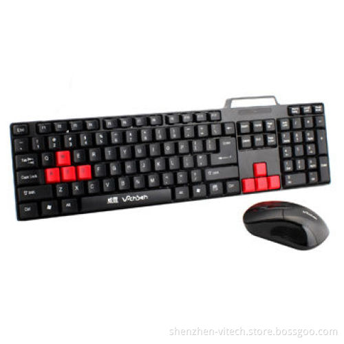 Keyboard and mouse combo, fashion and ergonomic design, home/office/gaming using
